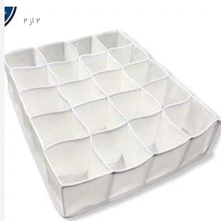 نظم دهنده کشو ، جاجورابی 20 خانه(کرایه در مقصد)(سعی میکنیم با کمترین هزینه بسته براتون ارسال بشه)