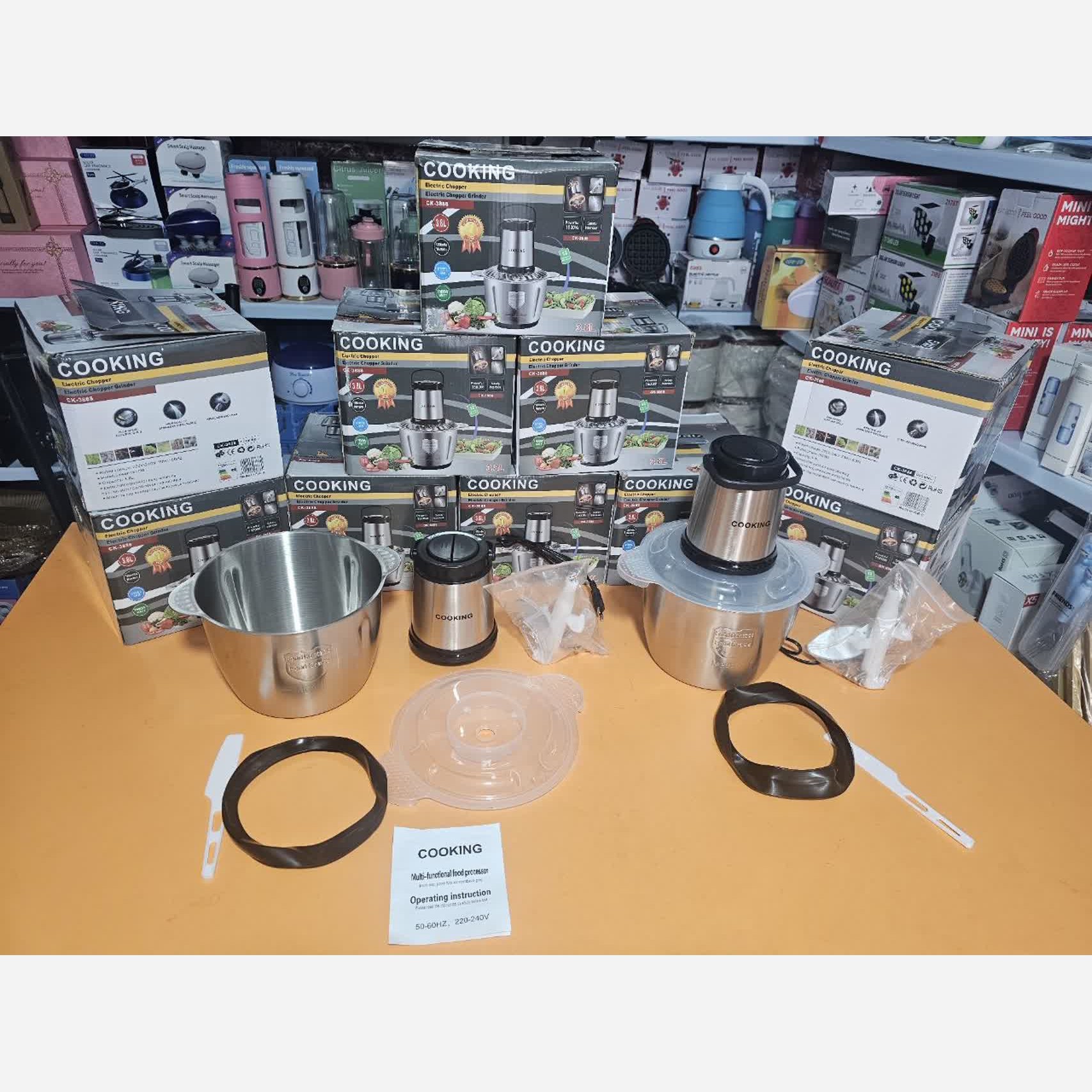 خردکن و غذاساز کوکینگ 4 تیغ (کرایه در مقصد)